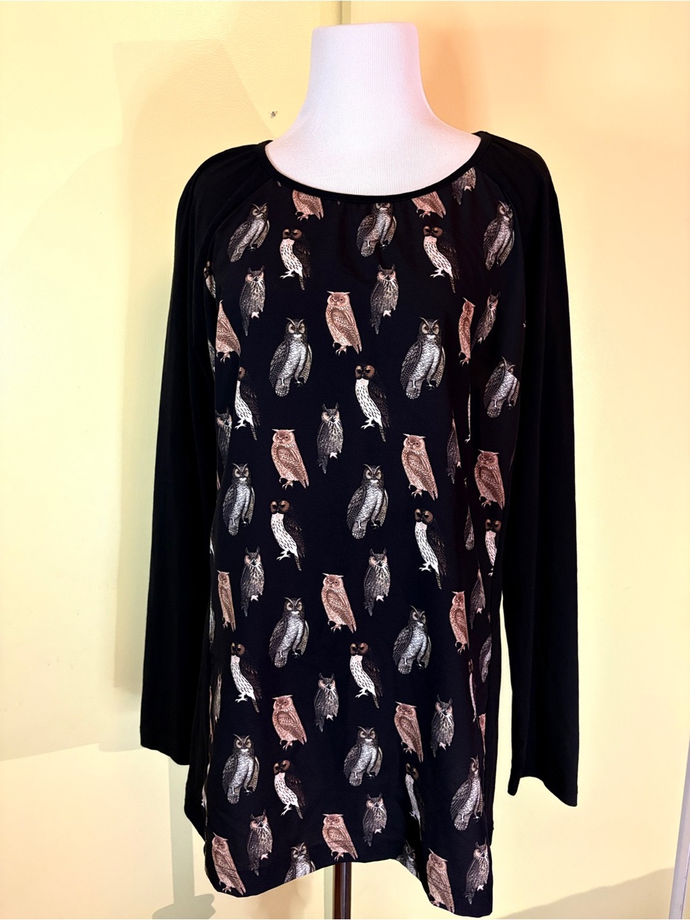 eshakti Wayward Fancies Owl Tunic